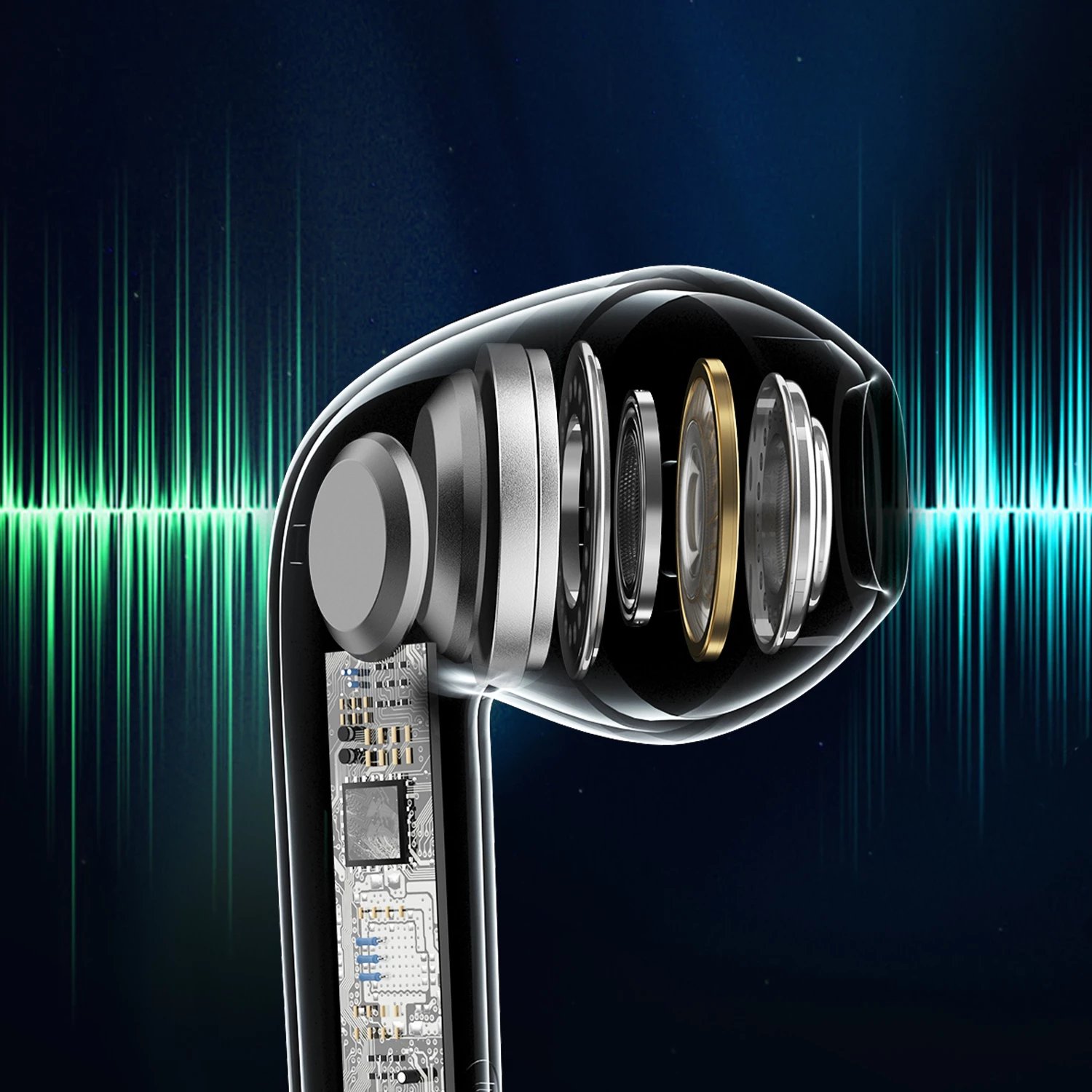 Kufje wireless Dudao U15Pro, in-ear, Bluetooth 5.3, e zezë