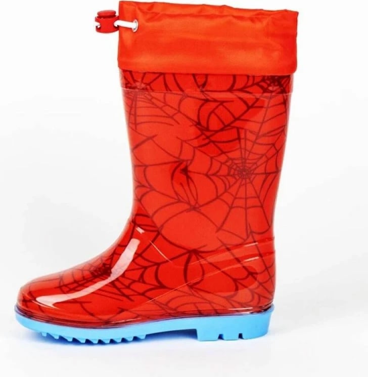 Çizme për fëmijë Cerda Spiderman, të kuqe