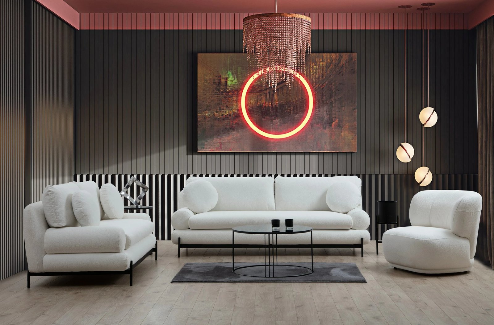 Karrige Wing Atelier del Sofa, Livorno, e bardhë