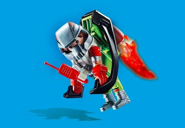 Set lodrash Playmobil Stunt Show Aerial Stunt Show Jetpack 70836, 27 pjesë