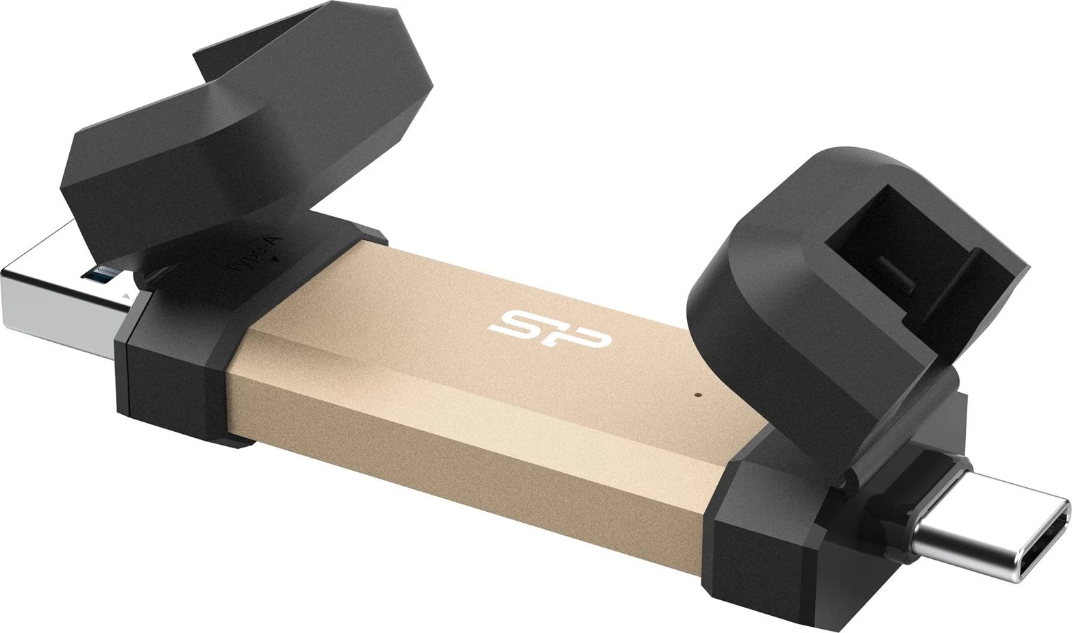 USB Silicon Power DS72, 250 GB, USB Type-A / USB Type-C, 3.2 Gen 2, Ari