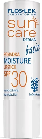 Balsam për buzë Floslek Sun Care Derma SPF30 për femra, 4g