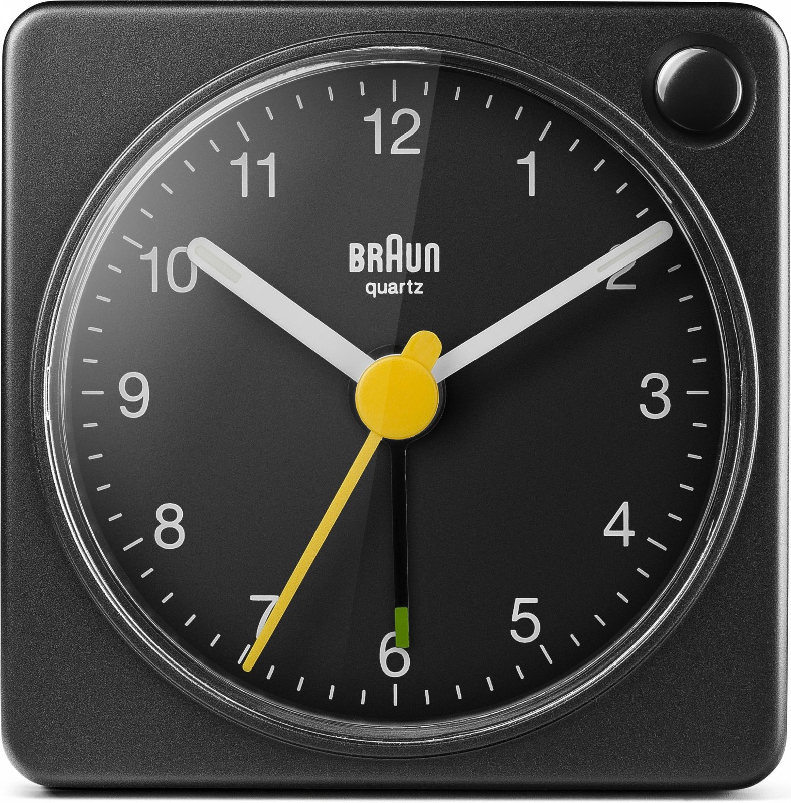 Orë alarmi Braun BC02XB, kuarc, analog, zi