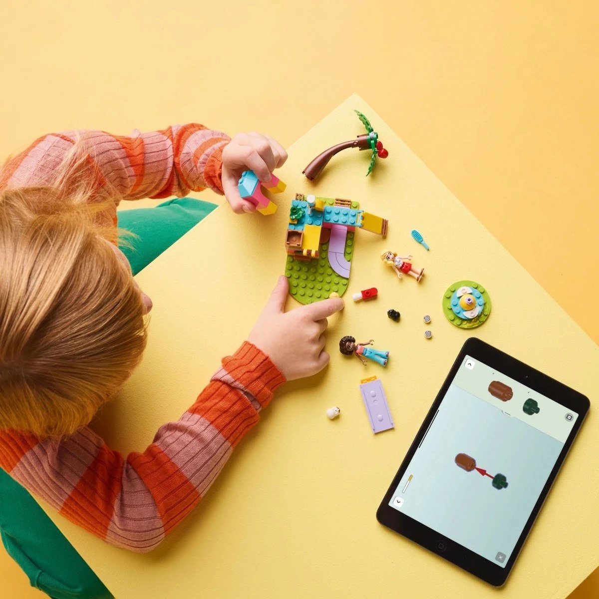 Set ndërtimi LEGO Friends 42640, 86 pjesë, me mini-dollë dhe hamsterë, shumëngjyrësh