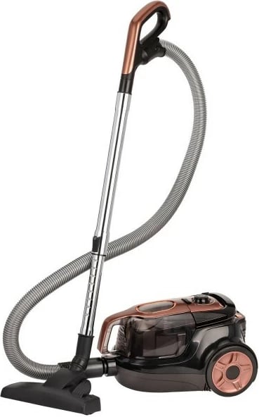 Fshesë elektrike ciklonike MPM MOD-25, pa qese, 1.1L, 750W, e zezë/bakër