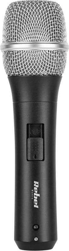 Mikrofon Rebel K-200 profesional, ngjyrë e zezë