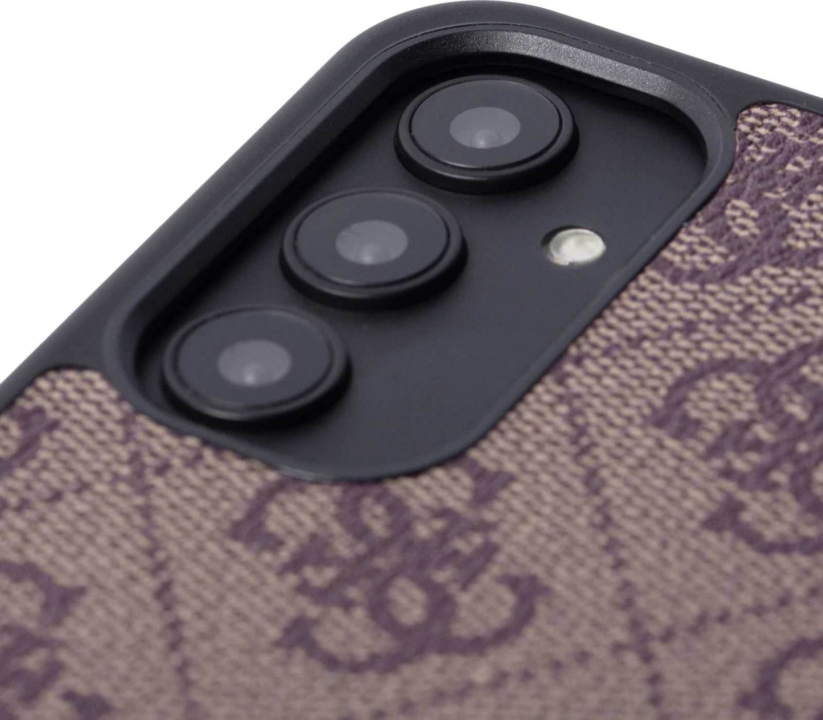Mbështjellës Guess 4G Charms për Samsung Galaxy A34 5G, kafe