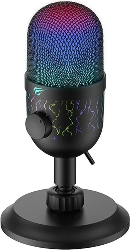Mikrofon gaming Havit GK52, i zi