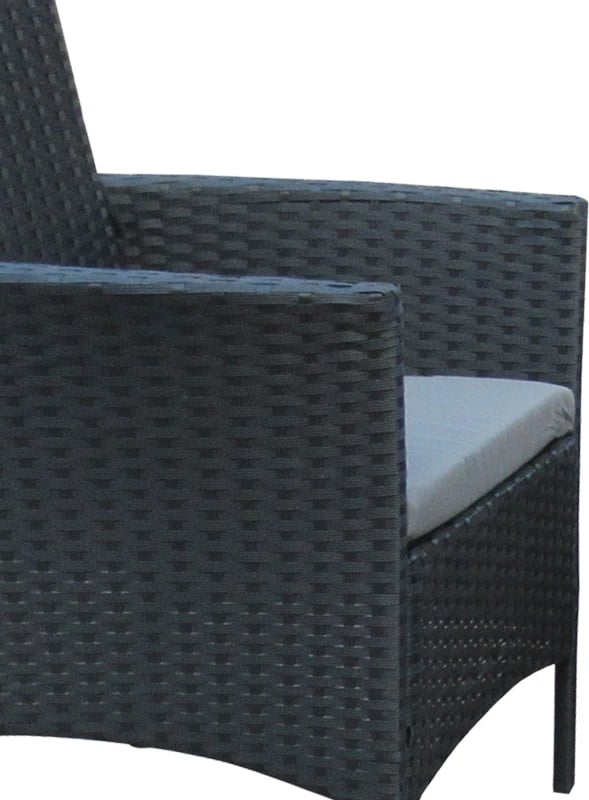 Set kopshti Calmness 4 pjesë, të zeza