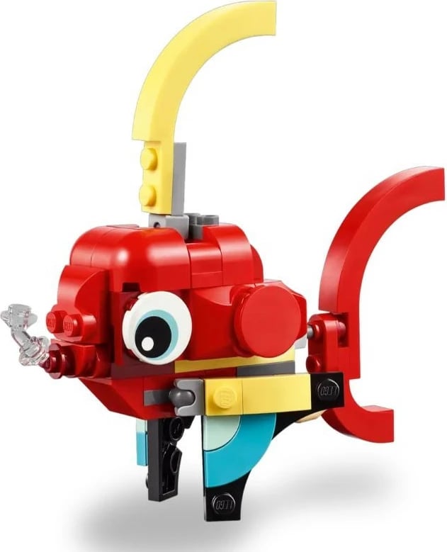 Set LEGO Creator 3-në-1, Red Dragon 31145, 149 pjesë, i kuq