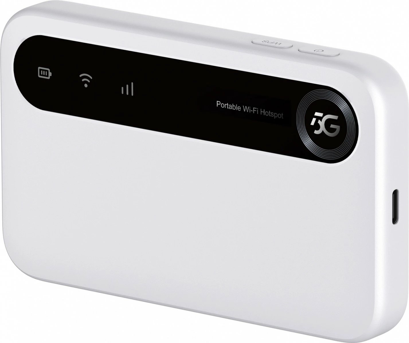 Router mobil ZTE U50 5G, WiFi 6, 4500 mAh, Bardhë/Zi