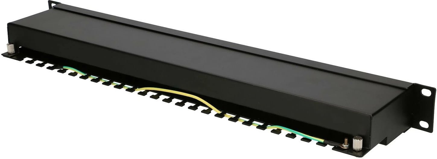 Patch panel Extralink EX.9830, 24 porta, CAT6, 1U, i zi