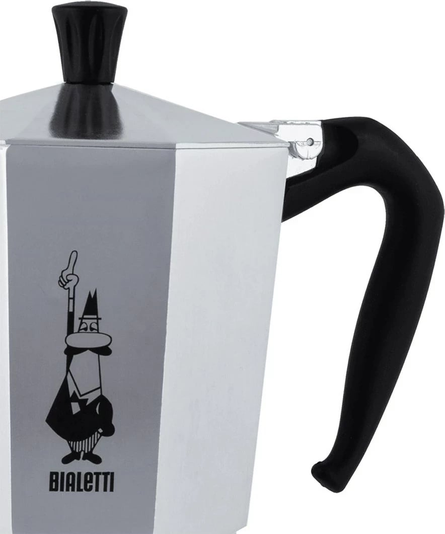 Aparat kafeje BIALETTI MOKA EXPRESS 18TZ, 900 ml argjendtë