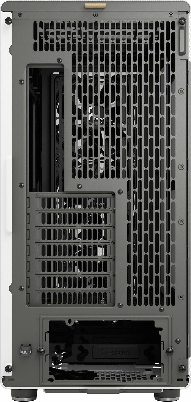 Kasë Fractal Design FD-C-NOR1X-03, Midi Tower, PC, White Kasë Fractal Design FD-C-NOR1X-03, Midi Tower, PC, White