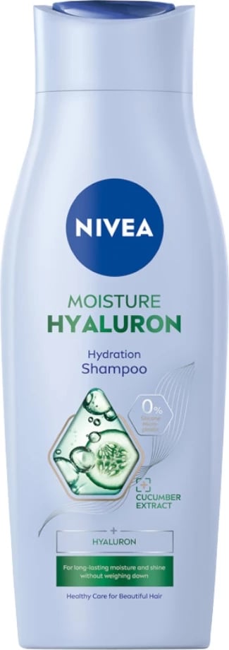 Shampon për femra Nivea Moisture Hyaluron, 400ml