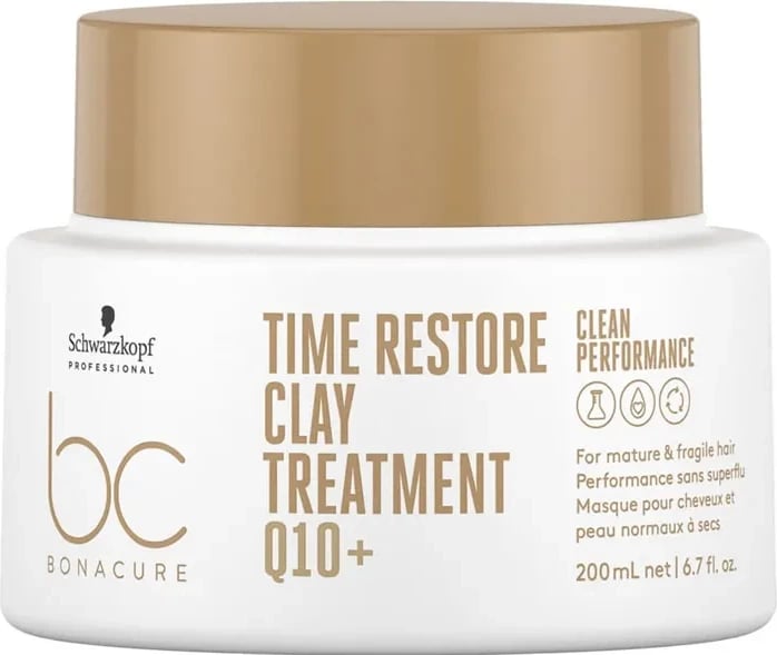 Maskë për flokë Schwarzkopf BC Bonacure Time Restore Q10+, 200ml