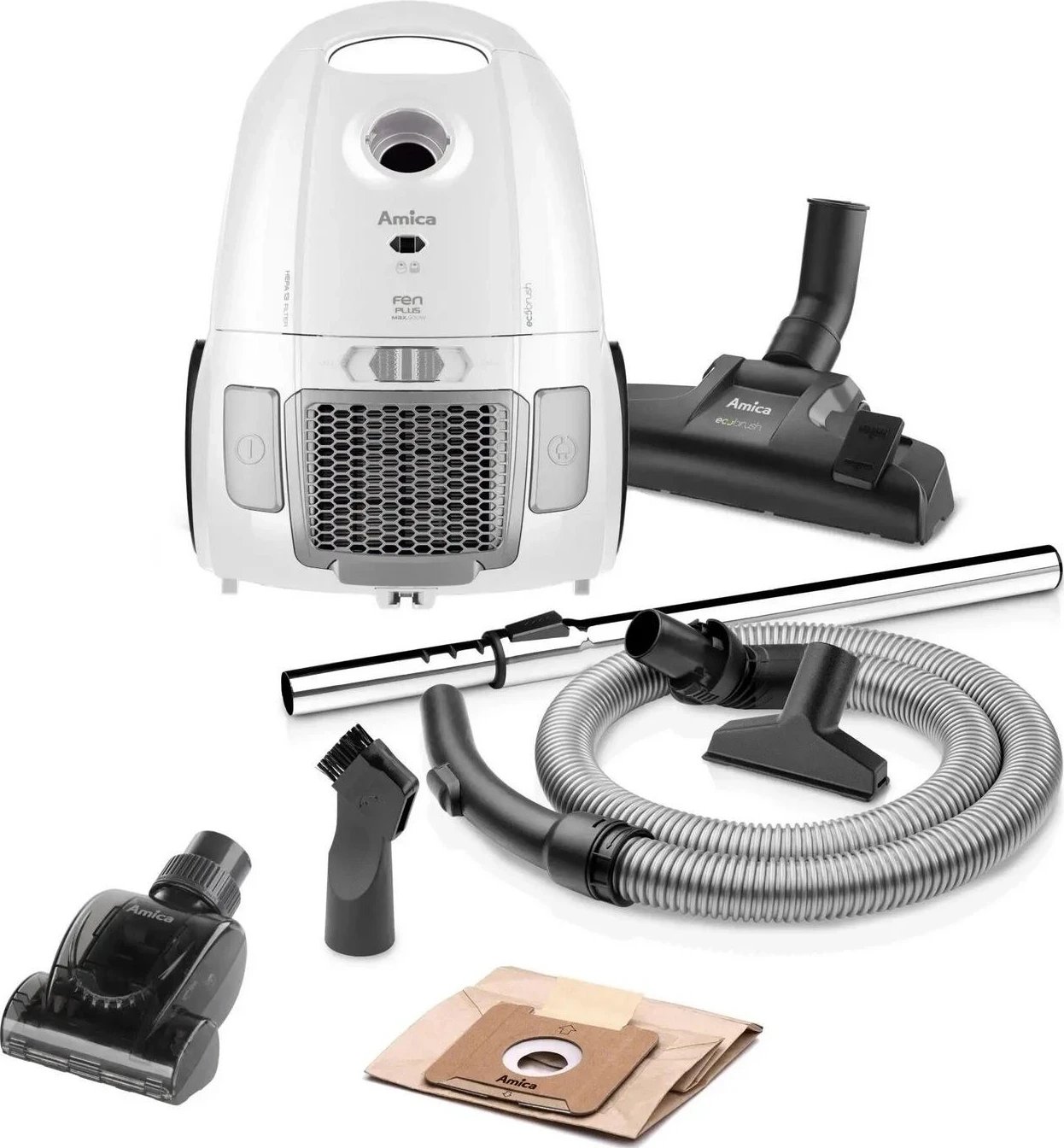 Fshesë me korrent Amica VM2160 Fen Plus, 3L, 850W, e bardhë