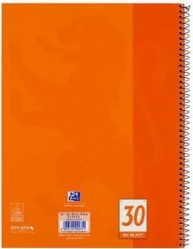 Fletore OXFORD 100050359, A4, 80 fletë, 90g, portokalli