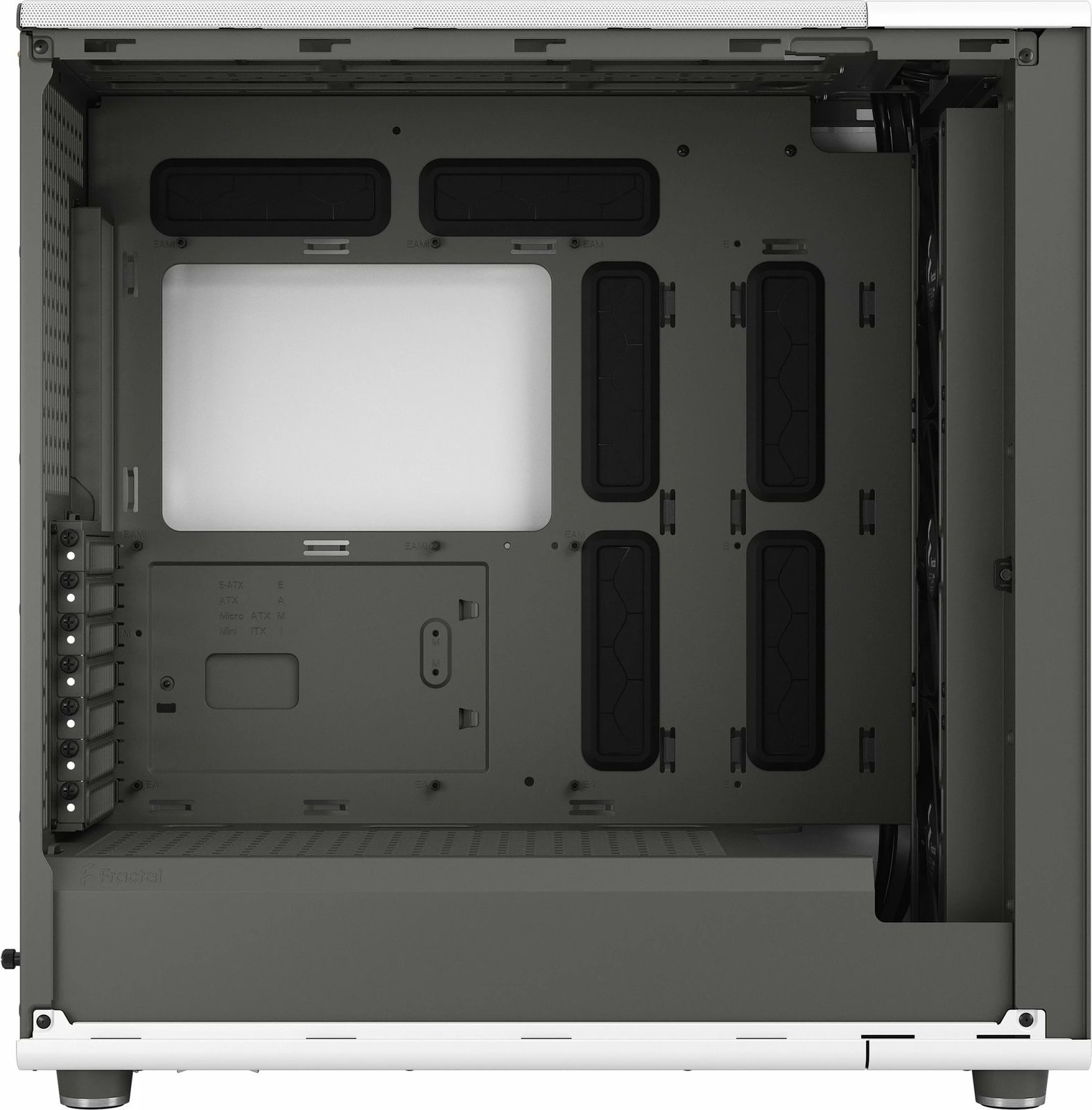 Kasë Fractal Design FD-C-NOR1X-04, Midi Tower, PC, White, ATX, EATX, micro ATX, Micro-ITX Kasë Fractal Design FD-C-NOR1X-04, Midi Tower, PC, White, ATX, EATX, micro ATX, Micro-ITX