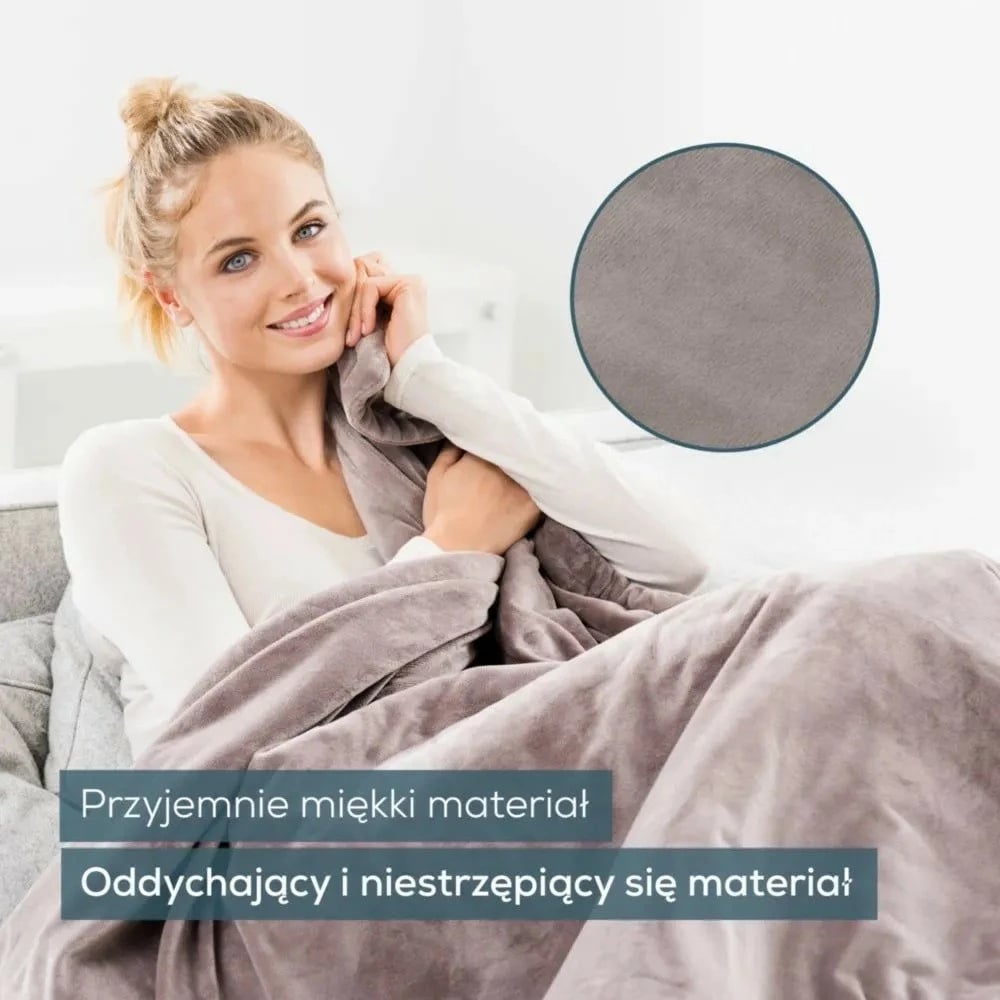 Batanije elektrike Beurer HD150 XXL Cosy, 200x150 cm, 6 nivele, Taupe Batanije elektrike Beurer HD150 XXL Cosy, 200x150 cm, 6 nivele, Taupe