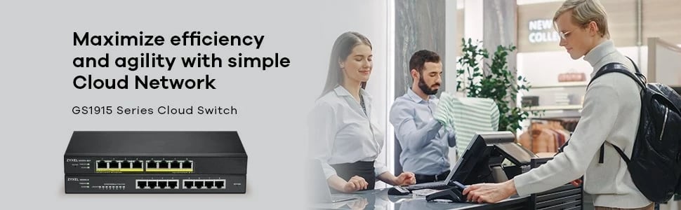 Switch ZyXEL GS1915-8 i zi