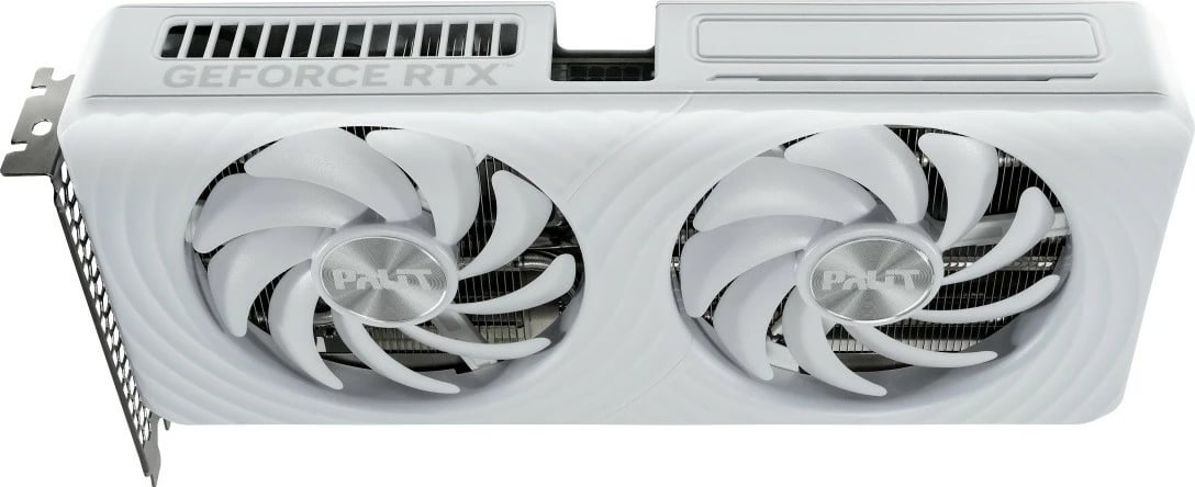 Kartelë grafike Palit GeForce RTX 5060 Ti WHITE OC, 8GB GDDR7, 128bit, 3DP/HDMI, e bardhë