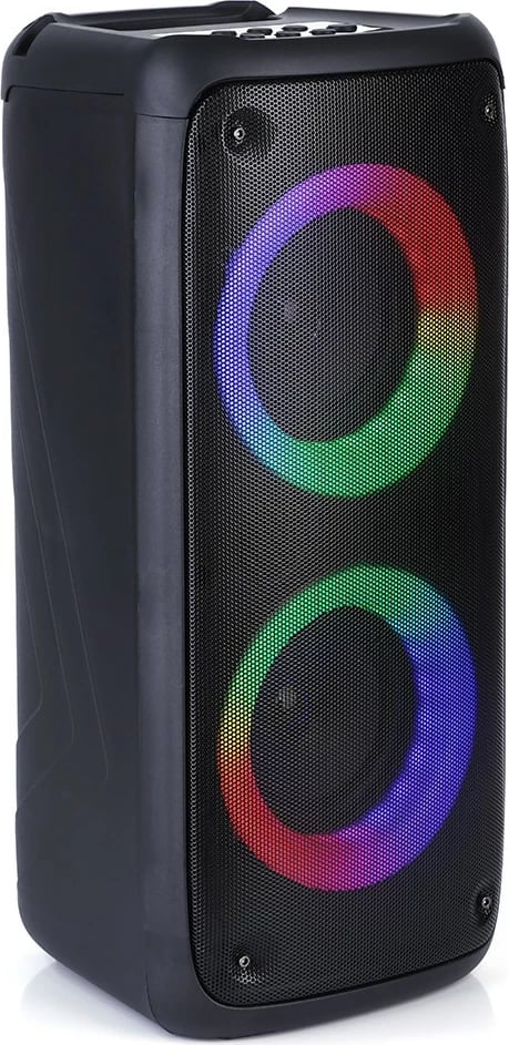 Altoparlant portativ Media-Tech FUNBOX BT MT3181, Bluetooth 5.0, 40W, RGB, me mikrofon, i zi