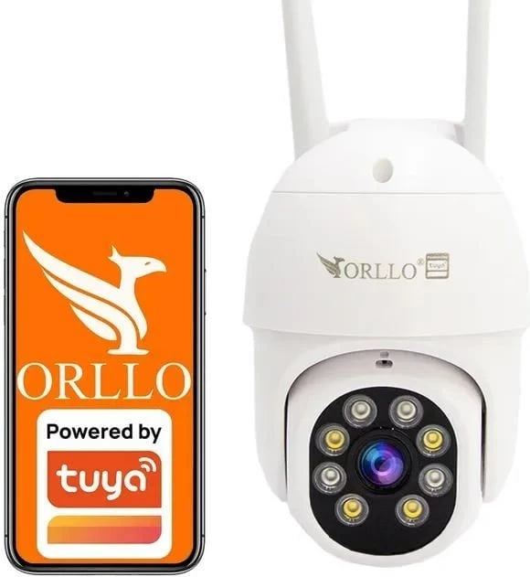 Kamerë IP Orllo TZ5, 5Mpx, 4G SIM, e bardhë