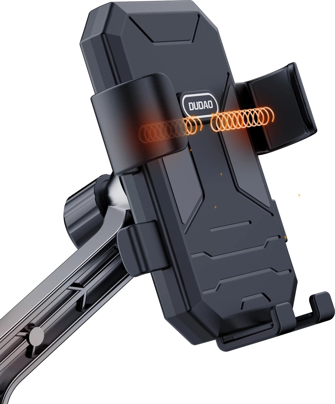 Mbështjellës telefoni për biçikletë/motoçikletë Dudao F7C+, i zi