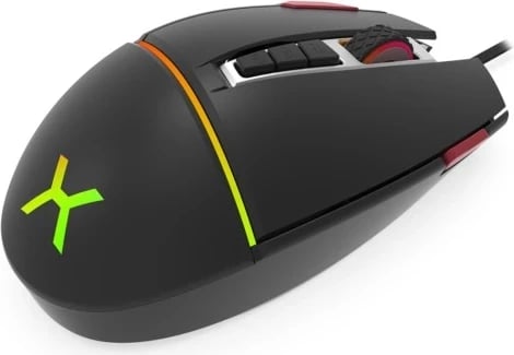 Maus Krux Fuze Pro, USB Lloji-A, 12000 DPI, i zi