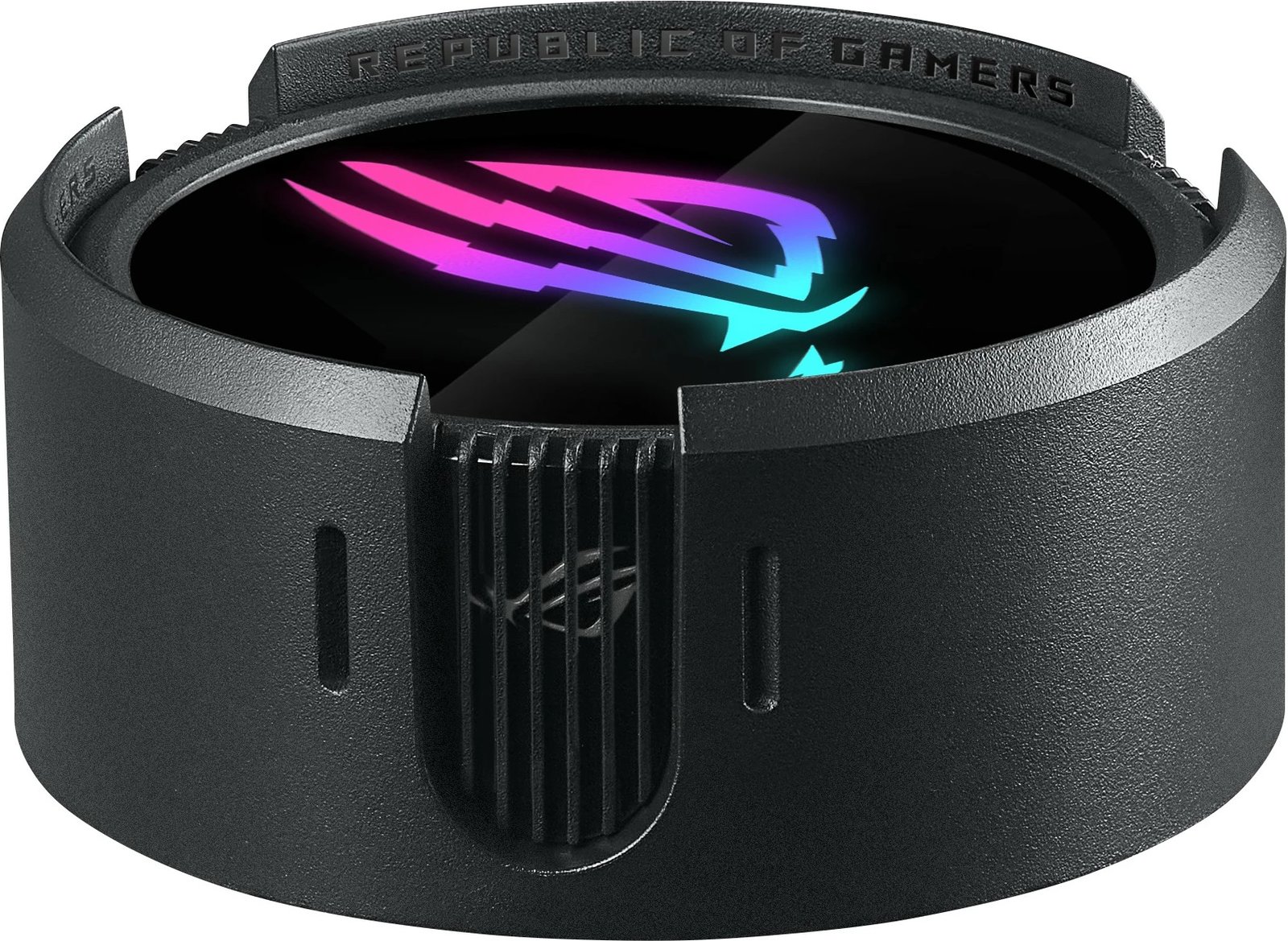 Komplet ftohës me lëng ASUS ROG Strix LC III 360 ARGB, 3 ventilatorë 12cm, ekran LCD, i zi