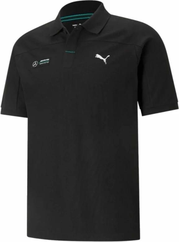 Fanellë Polo për Meshkuj Puma Mercedes F1, e Zezë