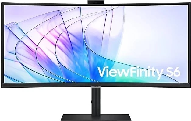 Monitor Samsung ViewFinity S65VC, 34 inç, rezolucion 3440x1440, i lakuar