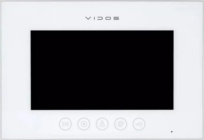 Monitor wideodomofoni VIDOS M11W-X, i bardhë