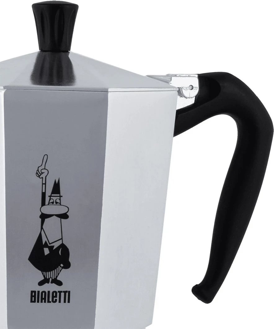 Aparat kafeje BIALETTI MOKA EXPRESS 18TZ, 900 ml argjendtë