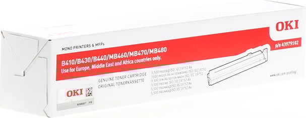 Toner, OKI 43979102 3500 faqe i zi