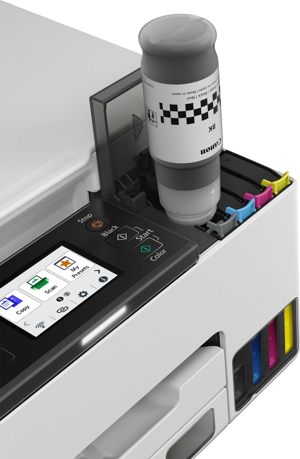 Printer Canon MAXIFY GX1050, Inkjet, Colour printing, 600 x 1200 DPI, Colour copying, A4, Black, White