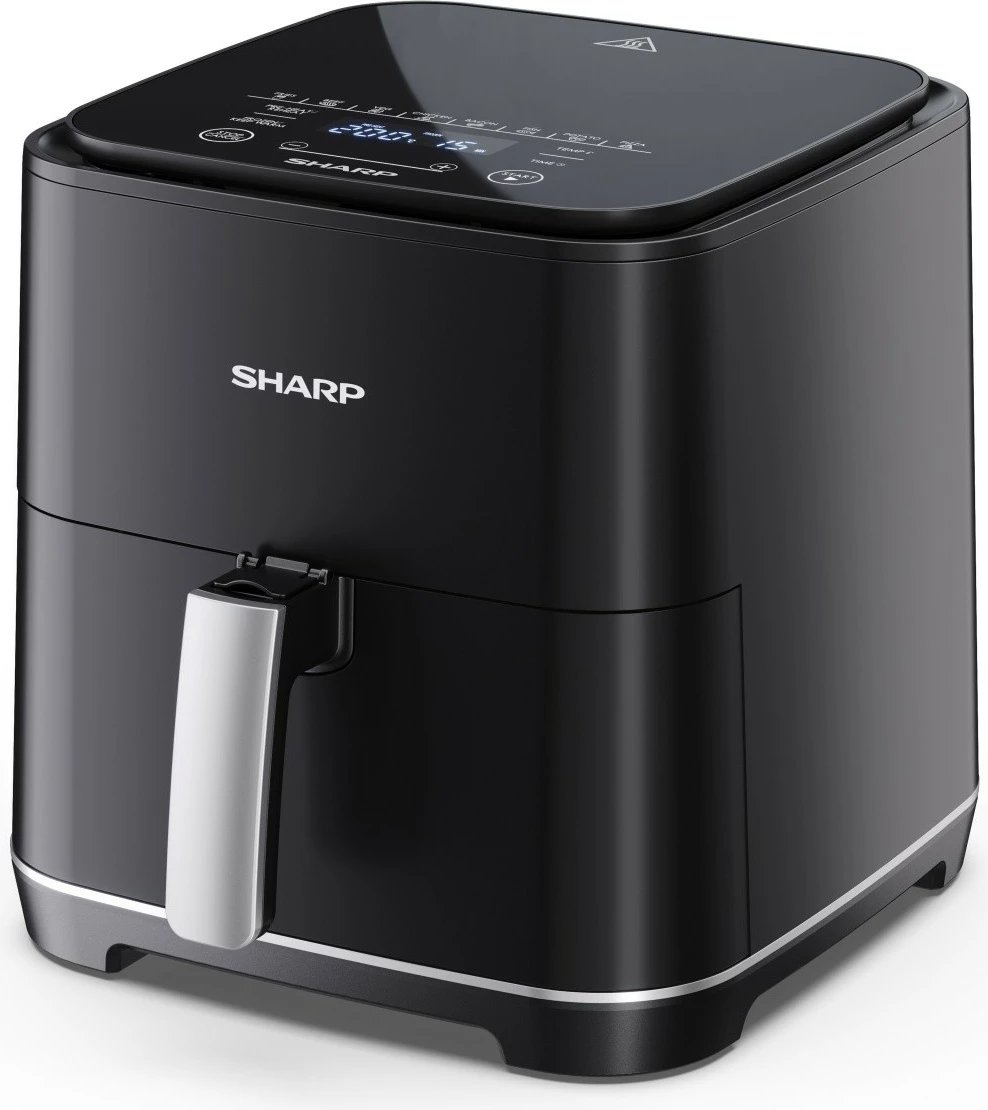 Fritezë me ajër Sharp AF-GS552AE-B, 5.5L, e zezë/argjendtë