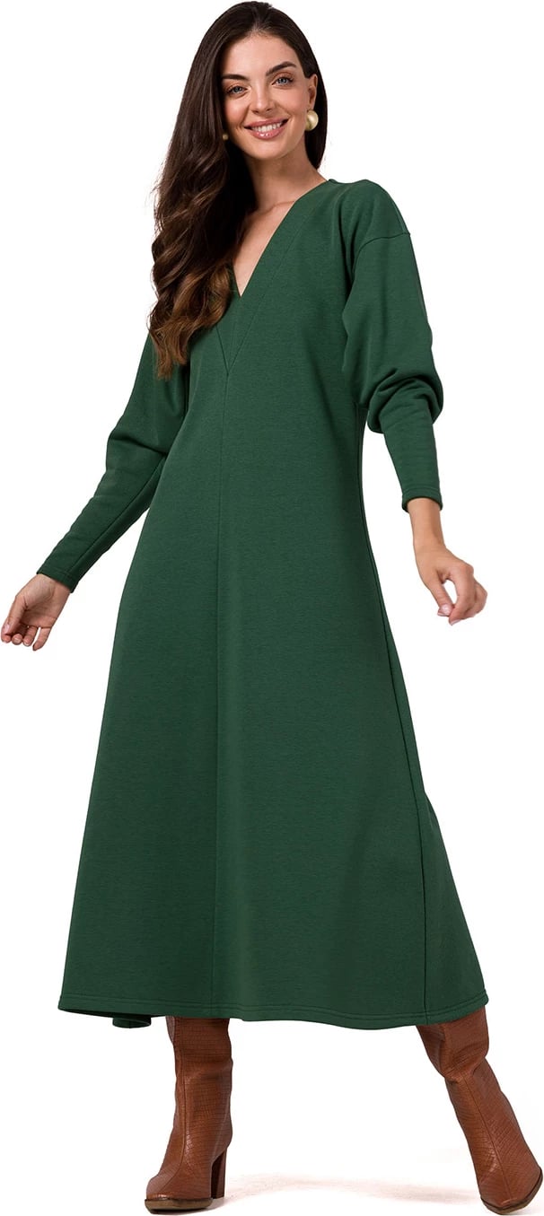 Fustan BeWear 185817 për femra, i gjelbër