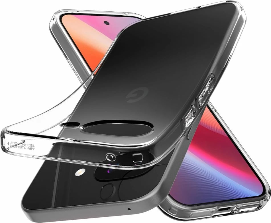 Mbështjellës Spigen Crystal Flex për Google Pixel 9A, Transparent