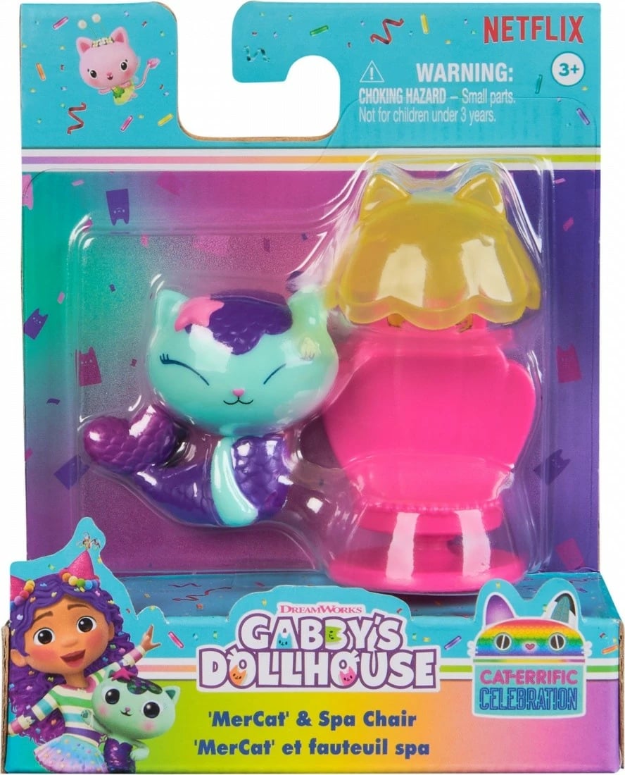 Set figurina Gabby's Dollhouse Spin Master 6071670, plastikë, për fëmijë, shumëngjyrëshe, 2 copë