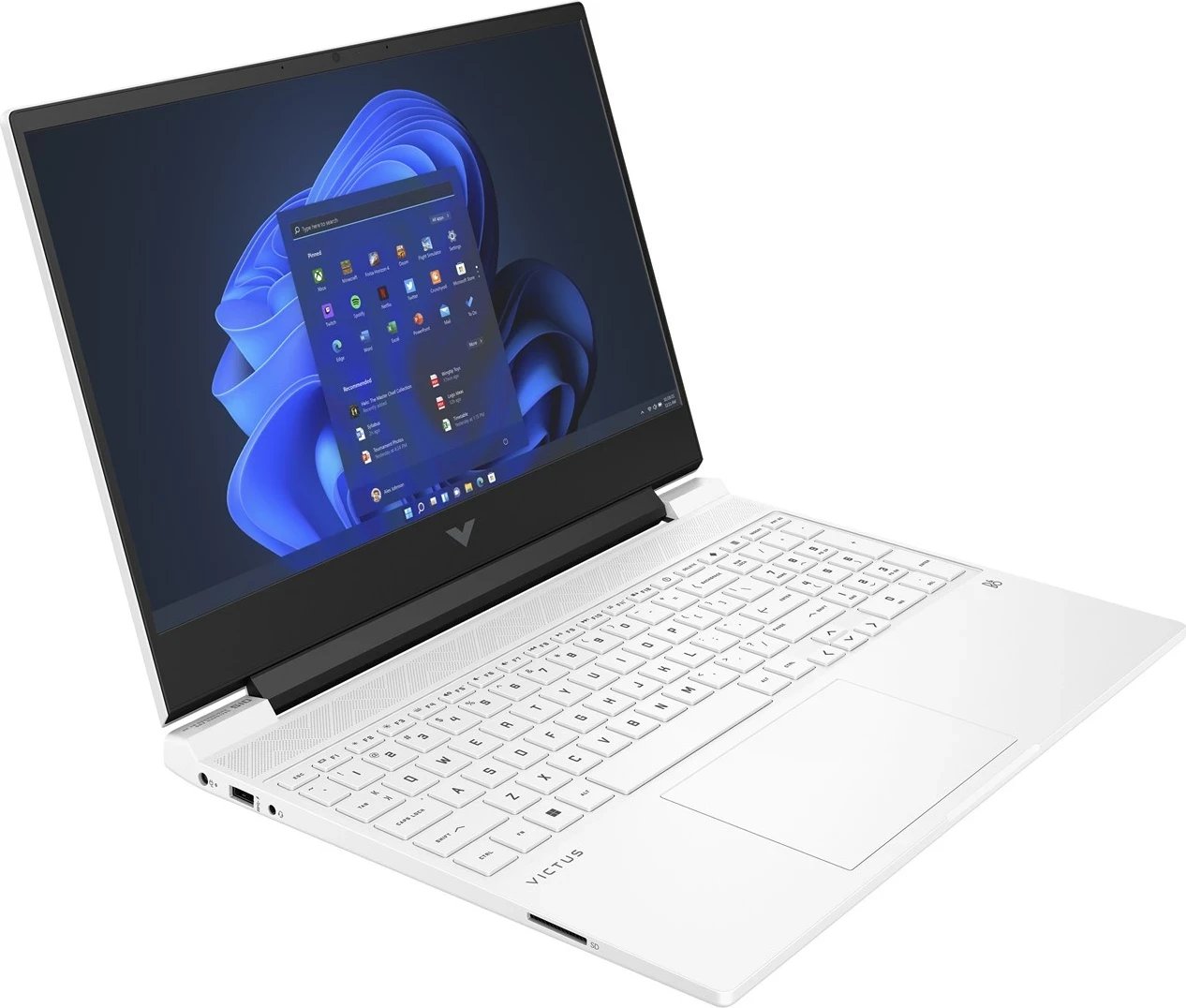 Laptop HP VICTUS 15-fb2686nw , 15.6", AMD Ryzen 7, 16GB RAM, 512GB SSD, NVidia GeForce RTX 4050, i bardhë