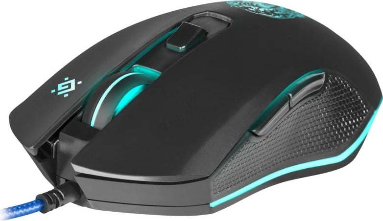 Maus gaming Defender SLEIPNIR GM-927, me tela, 12800 dpi, i zi, me mauspad
