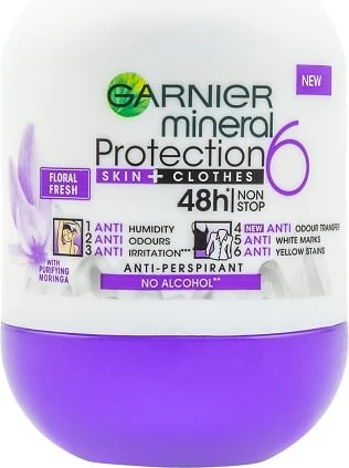 Deo Roll On Mineral Protection 5 Fresh Floral 50ML
