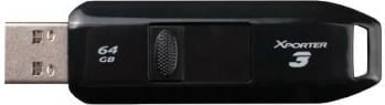 USB flash, Patriot Xporter 3 PSF64GX3B3U 64GB USB 3.2 rrëshqitës, e zezë