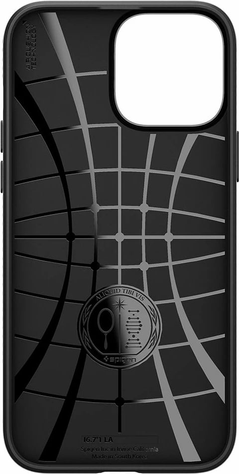 Mbështjellës Spigen Liquid Air për iPhone 13 Pro, Matte Black