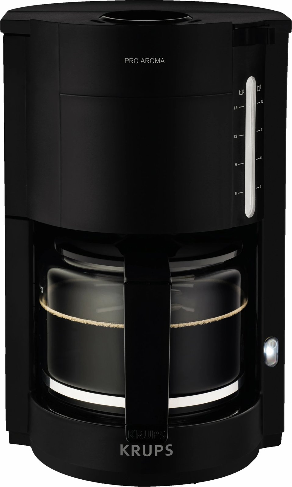 Aparat kafeje drip Krups F30908, 1.25L, 1150W, e zezë