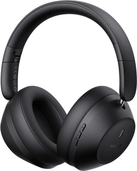 Kufje wireless Baseus Bass 30 Max, over-ear, ANC, Bluetooth 5.3, e zezë