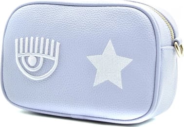 Çantë Chiara Ferragni, femra, e kaltër e çelët