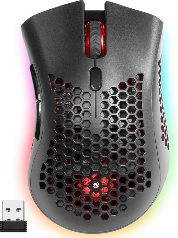 Maus Defender GM-709L WARLOCK, wireless, 2400 DPI, i zi